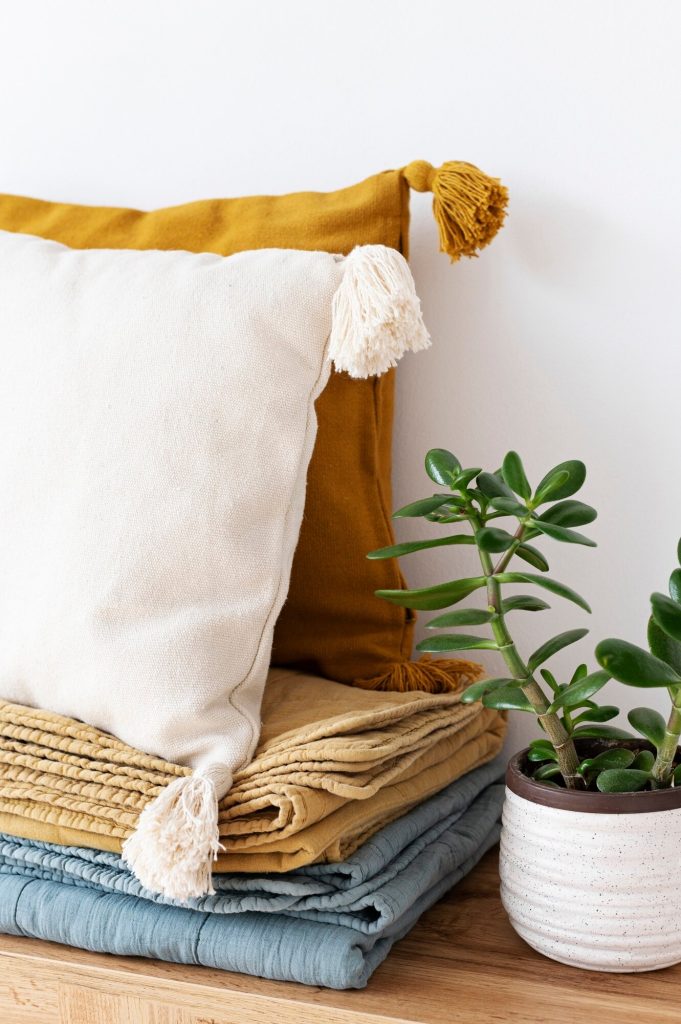 FUNDA DE COJIN RELLENO